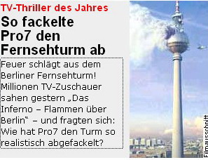 BILD belästigt mich (II)