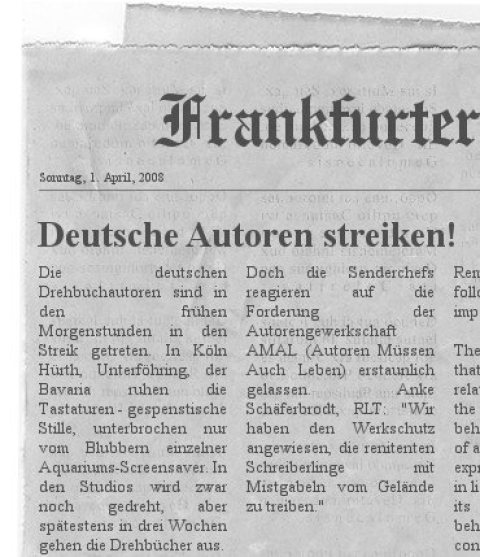 Fake Frankfurter