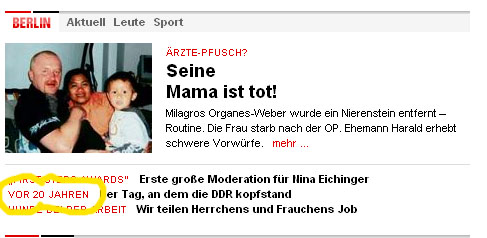 Vorwärts, und nie vergessen…!